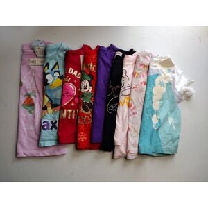 Girls short sleeve shirts lot size 2t